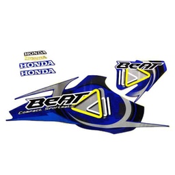 [871X0KVY700ZCR] Sticker Body Kanan Blue – BeAT Karburator