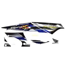 [871X0KTM770ZA] Sticker Body Kiri Kanan White Blue – Supra X 125 FI