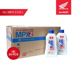 [DUSMPX2-0.8L] Oli Motor Matic MPX2 0.8 L (Paket Dus)