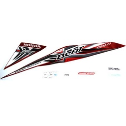 [871X0K25600ZBR] Sticker Body Kanan (Stripe Right Set) Merah – BeAT Sporty eSP New (K25)