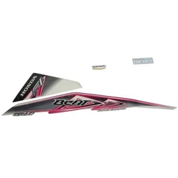 [871X0K25900ZBL] Stripe White Left – Honda BeAT FI (K25)