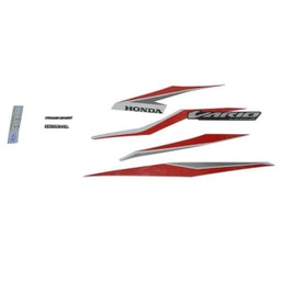 [871X0K60B60ZBR] Sticker Body Kanan (Stripe Set R) Iss White – New Vario 125 eSP (K60R)