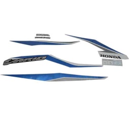 [871X0K60B70ZAR] Sticker Body Kanan (Stripe Set R) White – New Vario 125 eSP (K60R)