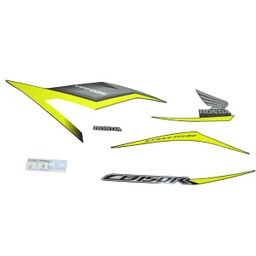 [871X0K15600ZAR] Sticker Body Kanan (Stripe Set R) Black Type 2 – CB150 StreetFire K15M