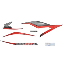 [871X0K15600ZBL] Sticker Body Kiri (Stripe Set L) Black Type 1 – CB150 streetFire K15M