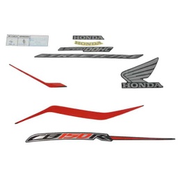 [871X0K15610ZAL] Sticker Body Kiri (Stripe Set L) Gunpowder Black – CB150 StreetFire K15M