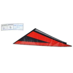 [86171K45NA0ZB] Sticker (Stripe R Fuel Tank Type 1) – CBR 150R K45N