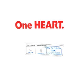 [86861K45N50ZA] Stiker One Heart Kanan 114mm Honda CBR 150R K45N