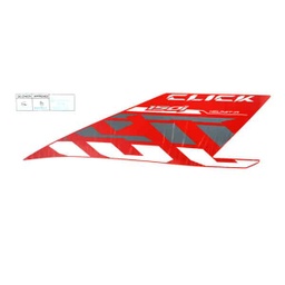 [86831K59H00ZC] Sticker Body Merah (Stripe R Body Cover) – New Vario 150 eSP K59 K59J
