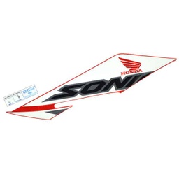 [86643K56NG0ZA] Sticker Body (Stripe R Side Upper Cover Type 1) – Sonic 150R K56