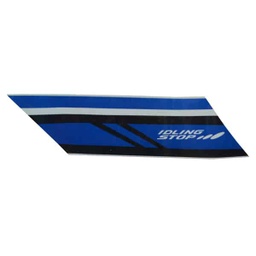 [86833K0JN10ZD] Sticker Body Kanan (Stripe B Right Body Cover Type 3) Blue – Genio