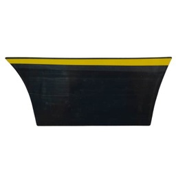 [86641K0JN00ZB] Sticker Body Kanan (Stripe Right Front Cover Type 4) Kuning – Genio