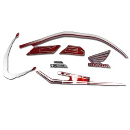 [871X0K18960ZBL] Stripe Set Cw L Red – Honda CB150 Verza