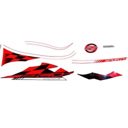 [871X0K93N40ZBL] Sticker Body Kiri Honda Scoopy eSP K93