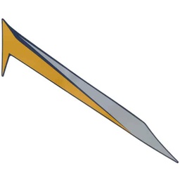 [86647K2VN20ZA] Stripe C Left Front Cover Type 1 Honda Vario 125 eSP K60R