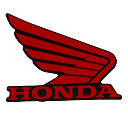[86201K64600ZA] Sticker Wing Kanan 90MM Type 3 Honda  CBR 250RR K64J
