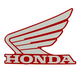 [86202K64N00ZB] Sticker Wing Kiri 100MM Type 3 Honda CBR 250RR K64J