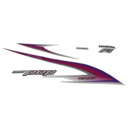 [871X0K61900ZCR] Sticker Body Set Kanan Putih Honda BeAT POP eSP K61