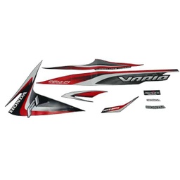 [871X0K46N00ZAL] Sticker Body Kiri Hitam Honda Vario 110 FI