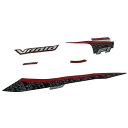 [871X0K46N40ZAR] Sticker Body Set Kanan Grey Honda Vario 110 eSP