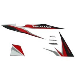 [871X0K46N60ZCR] Sticker Body Set Kanan Putih Honda Vario 110 eSP