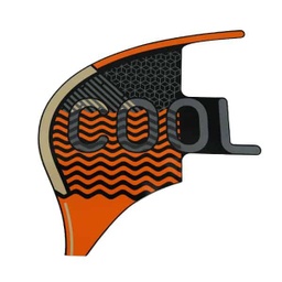 [86832K2FN60ZB] Sticker Body Kiri Type 1 Honda Scoopy K2F