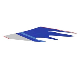 [86645K45A60ZA] Stripe B Kanan Middle Cowl Type 1 Honda CBR 150R K45R