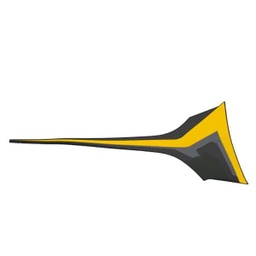 [86832K84620ZA] Sticker Body Samping Atas Kiri Type 2 Honda CRF150L K84