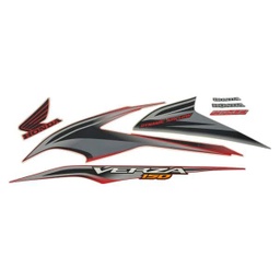 [871X0K18900ZBL] Sticker Body Set Kiri Merah Honda Verza 150