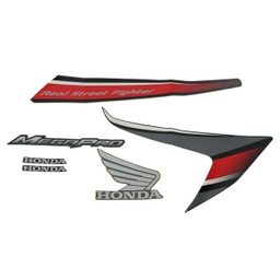[871X0KYE900ZAR] Sticker Body Kanan Grey Honda Mega Pro