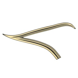 [86641K0JN70ZB] Sticker Body Depan Kanan Type 2 Honda Genio K0JN