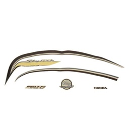 [871X0K16A40ZBL] Sticker Body Set Kiri Cream Honda Scoopy eSP K16R