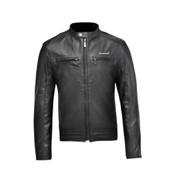 [AHJK0001008] Honda Leather Jacket Black (S)