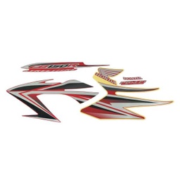 [871X0K15900ZBL] Sticker Body Set Kiri Merah Honda CB150R StreetFire K15