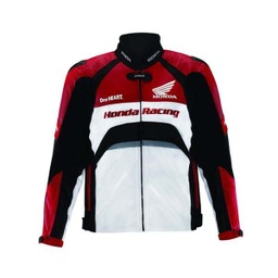 [AHJK0201012] HRR On Road Leather Jacket Honda Racing Red (L)