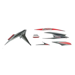 [871X0KZRB00ZAL] Sticker Body Set Kiri Hitam Honda Vario Techno 125 Helm-In FI CBS