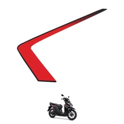 [86642K1AC30ZD] Sticker Body Depan Atas Kanan Type 2 Honda BeAT K1AL