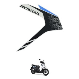 [86644K1AC30ZC] Sticker Body Depan Bawah Kiri Type 2 Honda BeAT K1AL