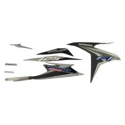 [871X0KZRB30ZEL] Sticker Body Kiri Brown Honda Vario Techno 125 FI