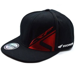 [AHTP0001012] Honda CRF Snapback Cap Black