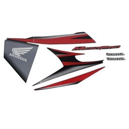 [871X0KYE920ZAL] Sticker Body Kiri Hitam Biru Honda Mega Pro FI