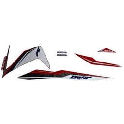 [871X0K81N00ZBL] Sticker Body Kiri Merah Putih (Soul Red) – New BeAT eSP