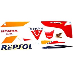 [871X0K45N50ZAL] Sticker Body Kiri Repsol – New CBR 150R K45G &amp; K45N