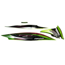 [871X0KZLC30ZER] Sticker Body Kanan Green Black – Spacy FI