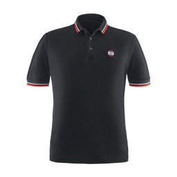 [AHPS0201010] S20 Black Poloshirt (L)