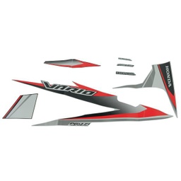 [871X0K46NA0ZCL] Sticker Body Set Kiri Putih Honda Vario 110 eSP