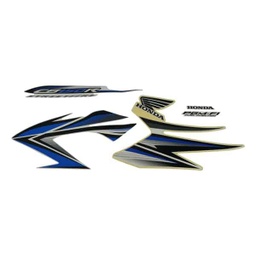 [871X0K15900ZDL] Sticker Body Kiri Biru Honda CB150R StreetFire K15