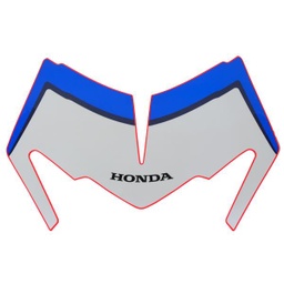 [86611K84600ZA] Stripe Visor Depan Type 1 Honda CRF150L K84