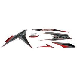 [871X0KZRB00ZBL] Sticker Body Set Kiri Merah Honda Vario Techno 125 FI STD
