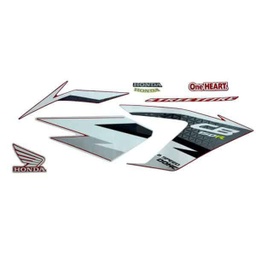 [871X0K15980ZAR] Sticker Body Kanan Merah – New CB150R StreetFire K15G